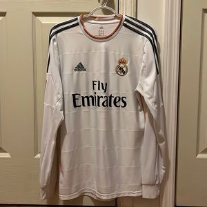 Real Madrid long sleeve jersey